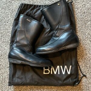 BMW Black Motorcycle Boots Leather Durable- Women’s BMW size 39